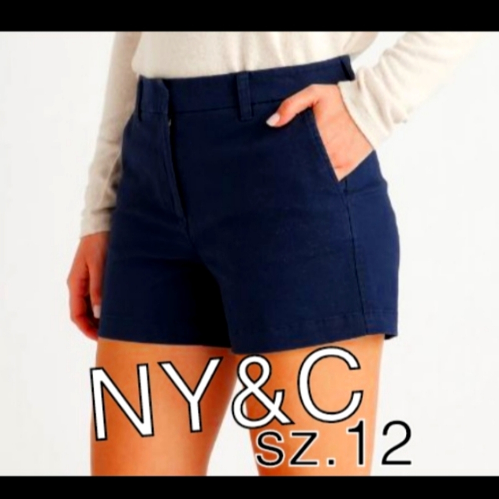 New York & Company Navy Shorts Sz.12